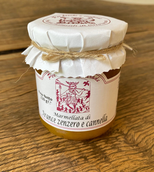 Marmellata di arance zenzero e cannella