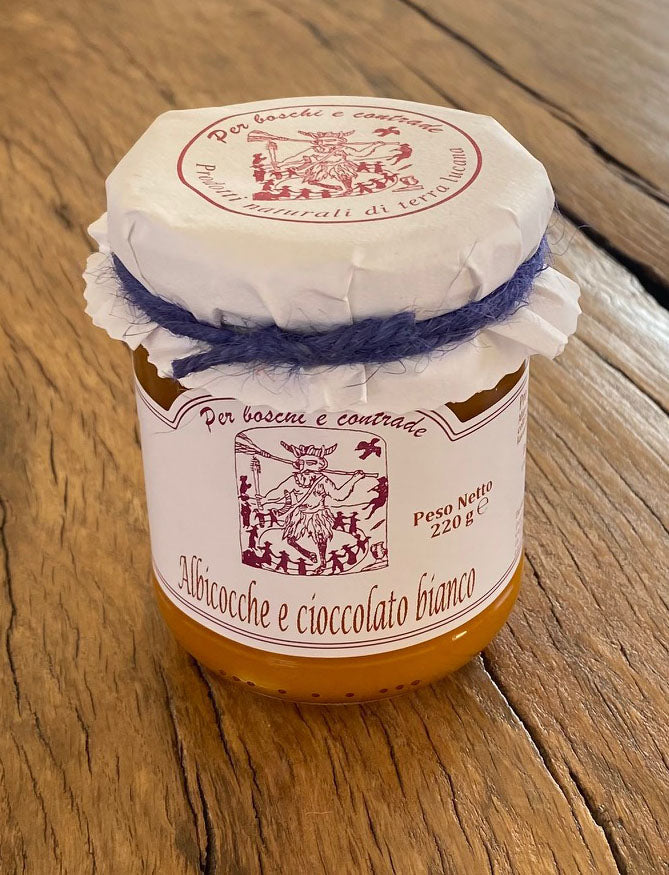 Albicocche al cioccolato bianco