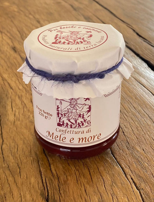 Confettura di mele e more