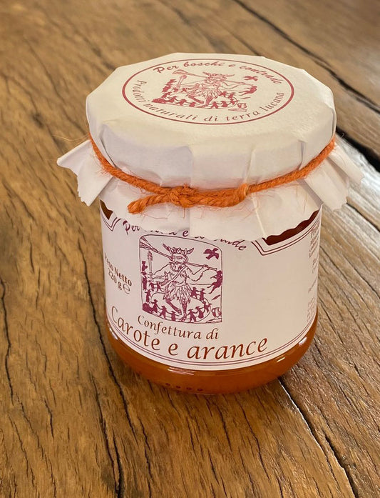 Confettura di carote e arance