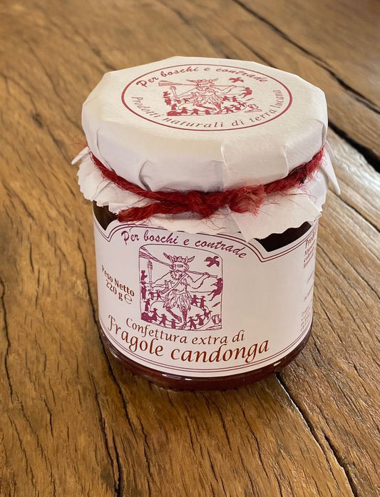 Confettura extra di fragole candonga