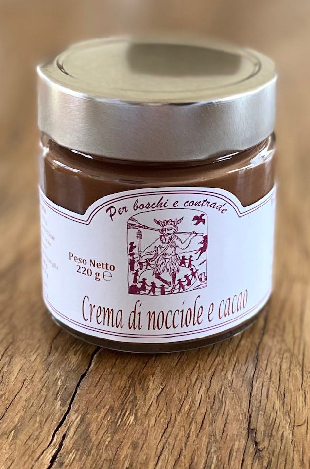 Crema di nocciole e cacao