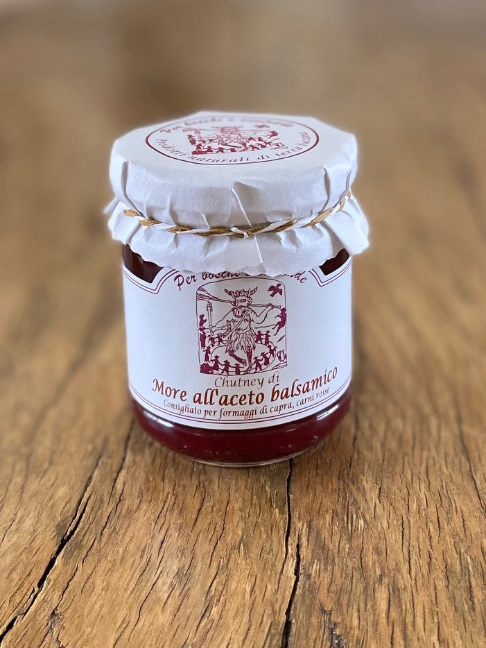 Chutney di more all' aceto balsamico