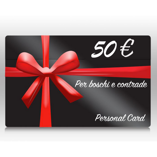 PER BOSCHI E CONTRADE CARD