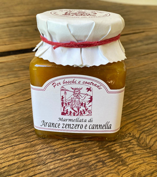 Marmellata di arance zenzero e cannella