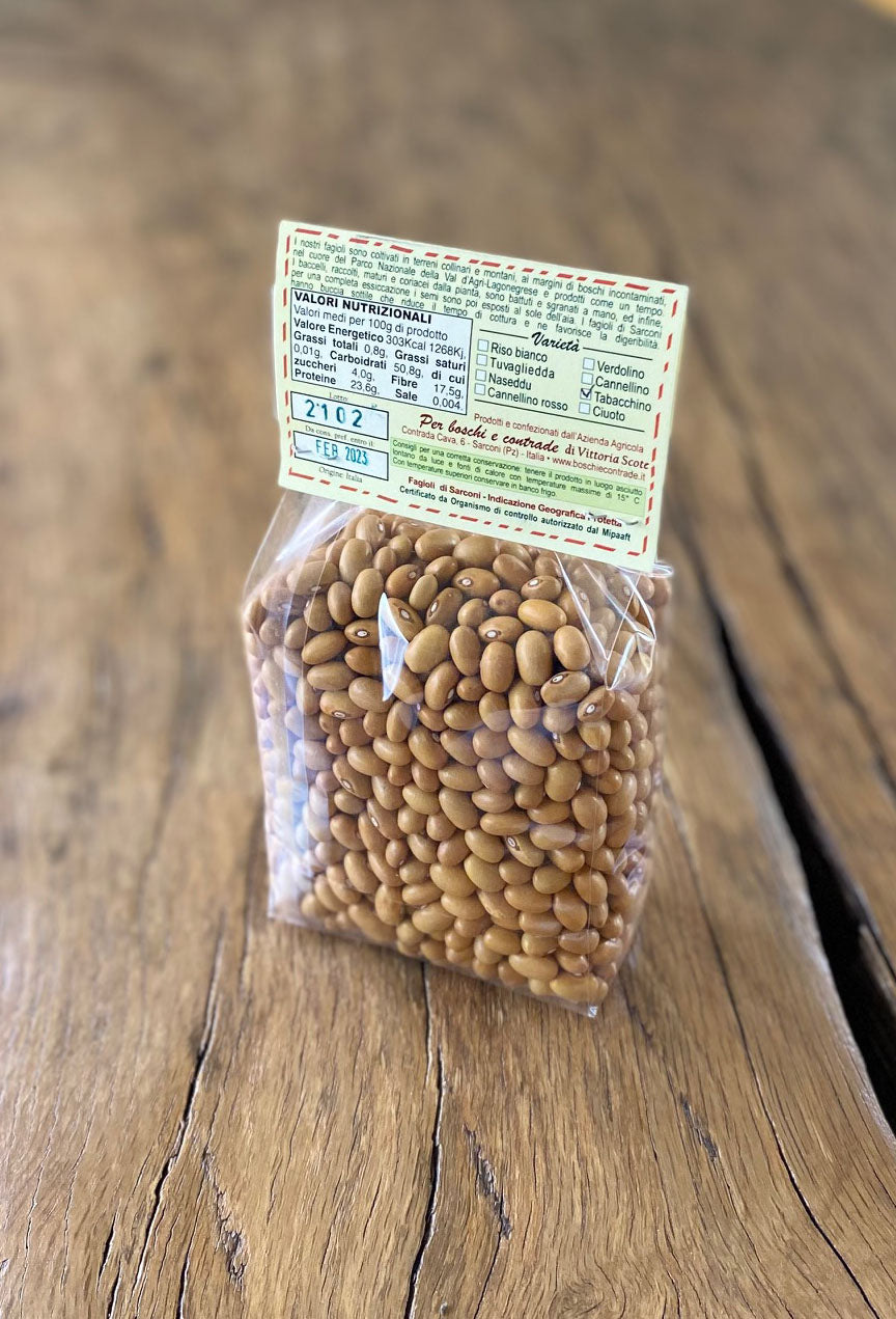 Sarconi beans PGI ecotype "tobacconists"