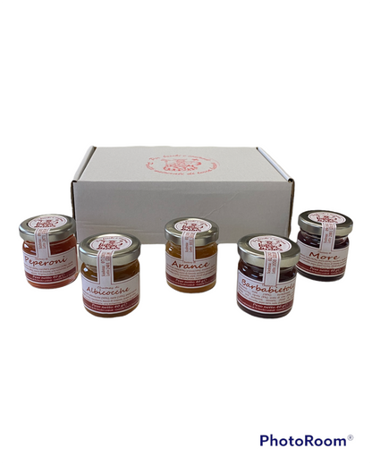 Box degustazione 12 gusti in vaso da 40 g